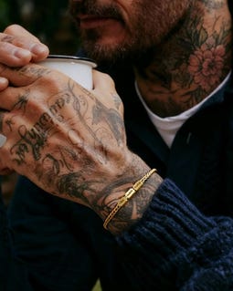 Custom Men's Gold Bracelet, Personalized Gift For Dad, Engraved Jewelry For Men, Name Necklace, Kids Name Bracelet,Husband Gift,Christmas